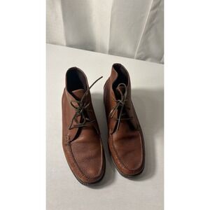 Cole Haan Country Men's Size 8.5 B Brown Leather Lace Up Chukka Ankle Boots